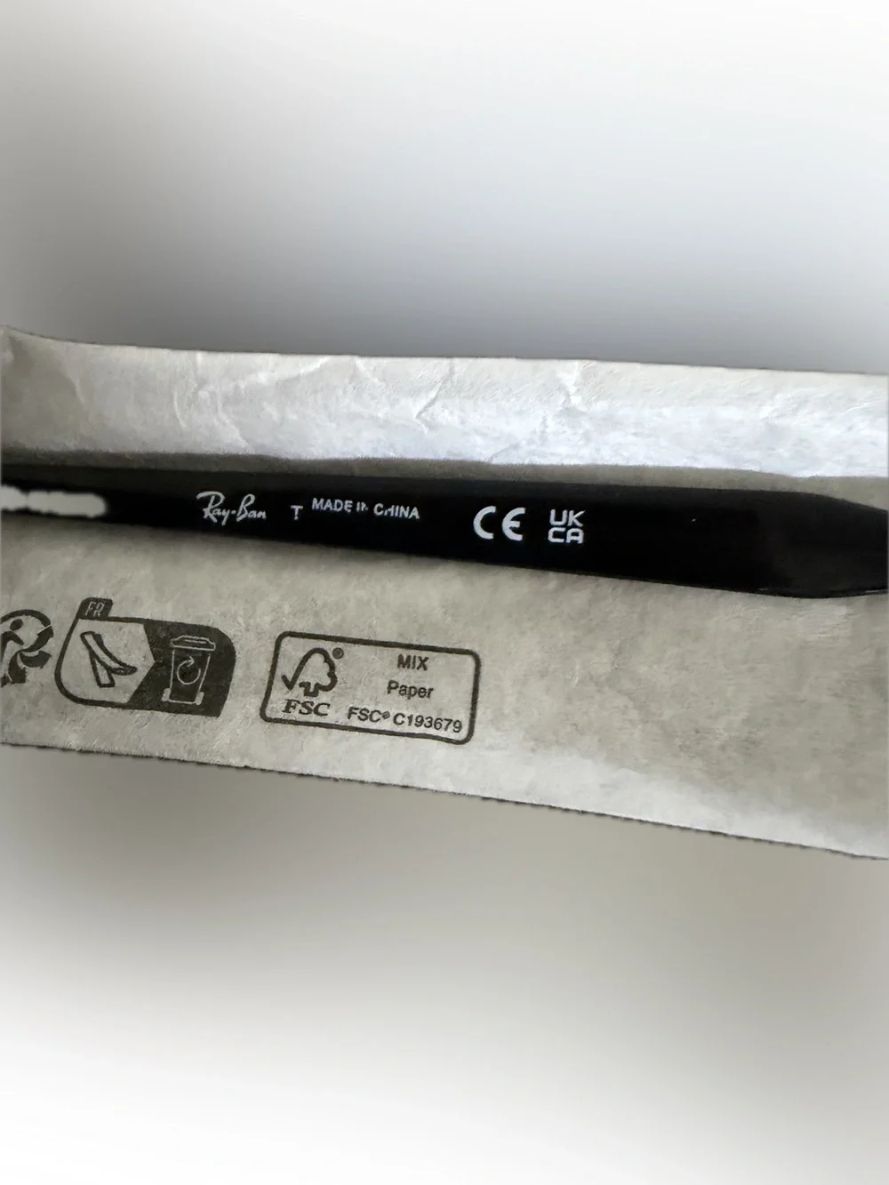 Ray-Ban Black Sunglasses with Black Lenses